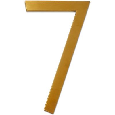 Gold, 5 Inches Juvale Metal House Number 5 for Home Address 