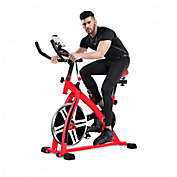 Costway Adjustable Exercise Bicycle for Cycling and Cardio Fitness