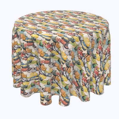 Fabric Textile S Inc Round, Oilcloth Tablecloth Round 70