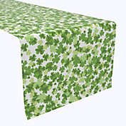 Fabric Textile Products, Inc. Table Runner, 100% Polyester, 12x72", St. Patrick&#39;s Day Puzzle Pieces