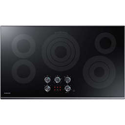 Samsung 36 inch Black Stainless 5 Burner Electric Cooktop