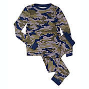 Sleep On It Boys Camouflage Super Soft Snug Fit 2-Piece Pajama Sleep Set