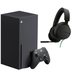 Xbox Series X Console with Wired Headset