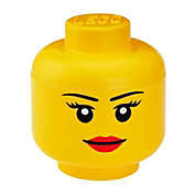LEGO&reg; Storage Small Head Girl Storage Container
