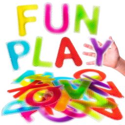 Playlearn Textured Gel Filled Alphabet Toys