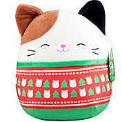 Squishmallow New 10&quot; Cam The Cat - Official Kellytoy Christmas Plush - Cute and Soft Kitty Stuffed Animal Toy - Great Gift for Kids