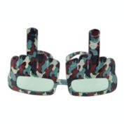 Beistle Party Decorative Camo Redneck Salute Fanci - Frames - 6 Pack, (1/Card)