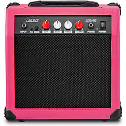 LyxPro Electric Guitar Amp 20, 40, 60 Watt Amplifiers Built In Speaker Headphone Jack And Aux Input Includes Gain Bass Treble Volume And Grind