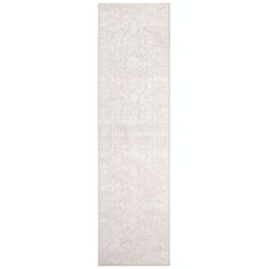 Reflection RFT665 Power Loomed Rug - Creme/Ivory - 2'3"x12' - Safavieh. View a larger version of this product image.
