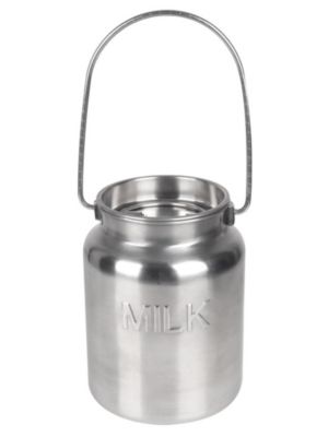 Lindy's Gallon Stainless Steel Metal Jug Milk, 1 gallon - Silver