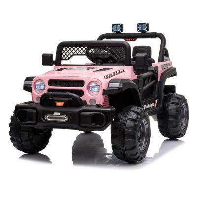 Stock Preferred 12V BBH-016 Dual Drive Electric Car with 2.4G Remote Control in Pink
