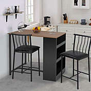 Kitcheniva Dining Table Set Kitchen Table and Chairs for Small Spaces