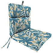 Jordan Manufacturing Jordan Manufacturing Outdoor French Edge Chair Cushion- FREEMONT CHAMBRAY