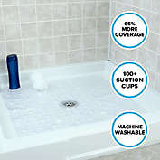 Kitcheniva 27" Extra Large Square Anti-Slip Shower Safety Mat, Clear