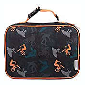 Bentology Lunch Box for Kids - Girls and Boys Insulated Lunchbox Bag Tote - Fits Bento Boxes - Dinosaur Fossils