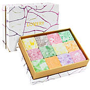Lovery Aromatherapy Shower Steamers Gift Box, 12 Handmade Shower Bombs