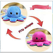 Nice Store Flipping Octopus Flipping Plush Toy Flipping Doll Octopus Doll (120cm*60cm3.4kg-Blue,Pink)