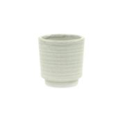 Cheungs Decorative Celadon green rippled ceramic planter