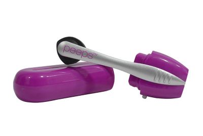 CarbonKlean Peeps Eyeglass Cleaner - Lens Cleaner for Eyeglasses, Sunglasses, and All Types of Eye Wear - Purple