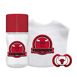 BabyFanatic 3 Piece Gift Set - NBA Chicago Bulls - Officially Licensed Baby Apparel