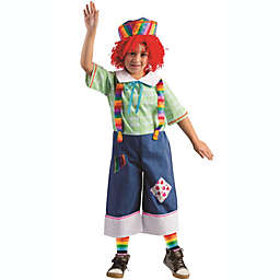 Dress Up America Rainbow Rag Boy Costume / Costume for Kids - Size M (8-10)