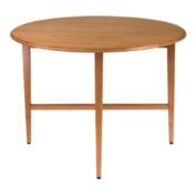 Winsome Hannah Round 42" Double Drop Leaf Gate Leg Table