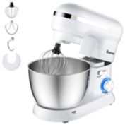 Costway 4.8 QT Stand Mixer 8-speed Electric Food Mixer w/Dough Hook Beater
