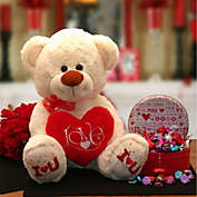GBDS Love & Kisses Valentine Teddy Bear Gift Set - valentines day candy - valentines day gifts