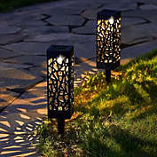 Image 6-Pieces Solar Powered Garden LED Spot Lights