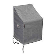 Summerset Shield Platinum 3-Layer Water Resistant Outdoor Club Chair Cover - 37x35", Grey Melange