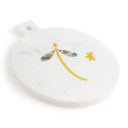 GAURI KOHLI Meridian Marble Cheese Board - Small