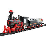 Northlight 13-Piece Battery Operated Lighted and Animated Christmas Express Train Set with Sound 9.25&quot;