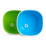 Munchkin Toddler Splash Bowls, 2 Piece, Blue/Green