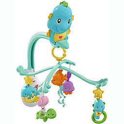 Fisher Price 3-in-1 Soothe & Play Seahorse Mobile CRIB BABY TOY