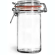 Kitcheniva 4-Pcs Glass Wire Bale Spice Air Tight Jar 3"