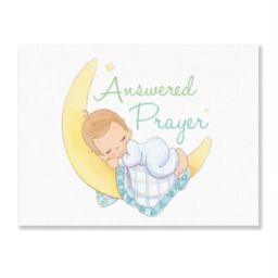 Precious Moments Answered Prayer Canvas Wall Art
