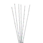 Northlight Set of 6 Branch Spray Driveway Pathway Markers - 6 ft, Multi-Color LED Lights