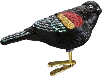ROMANTIC SONGBIRD PASTEL COLOR BIRD OLD WORLD CHRISTMAS GLASS ORNAMENT NWT 16106 