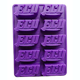 MasterPieces Game Day Set - FanPans NCAA East Carolina Pirates - Silicone Ice Cube Trays Two Pack - Dishwasher Safe
