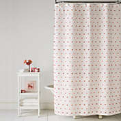 Saturday Knight Ltd Colorful Dot Fun And Fresh Design Fabric Bath Shower Curtain - 72" x 72", Pink