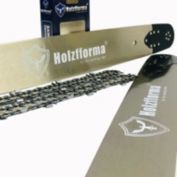 Farmertec HolzfformaÂ&reg; 25inch Guide Bar & Full Chisel Saw Chain Combo
