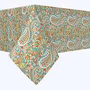 Fabric Textile Products, Inc. Square Tablecloth, 100% Polyester, 70x70", Vintage Paisley Damask