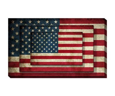 HomeRoots Decor  13" x 9" Multi-Color 4 Piece Canvas Printing Wall Art