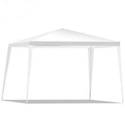 Costway 10 x 10 Feet Outdoor Wedding Party Canopy Tent for Backyard