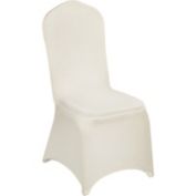 Vevor 100-Piece Ivory Chair Covers