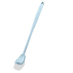 Unique Bargains Plastic Rectangle Bristle Head Brush Cleaner Tool, Blue