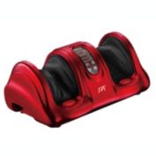 Sunpentown Reflexology Foot Massager with Heat & FIR - Red