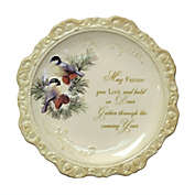 Iwgac Home Decorative Seasonal Elegant Ceramic Decorative Plate &#39;May Friends You Love&#39;