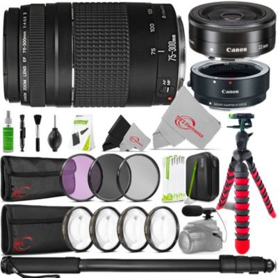 Customer Reviews Canon Ef 75 300mm Iii Lens Canon Ef M 22mm Stm Lens Cleaning Accessory Kit Bed Bath Beyond