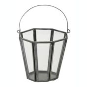 Melrose Decorative Candle Holder (Set Of 4) 4.75" X 4.75"H Glass/Iron